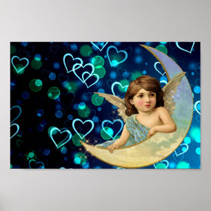 Himmelsk ängel Poster