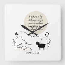 Himmelsk Blessings Prayer | Neutralt Färg | Får