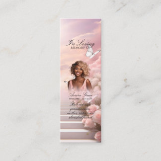 Himmelsk Butterflies Memorial Bookmark - HBM001 Mini Visitkort