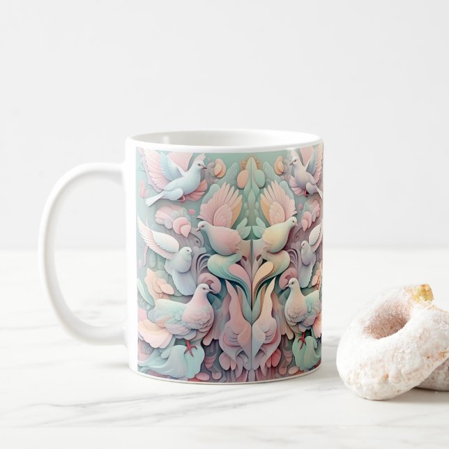 " HIMMELSK DESCENT " KAFFEMUGG (Med munk)