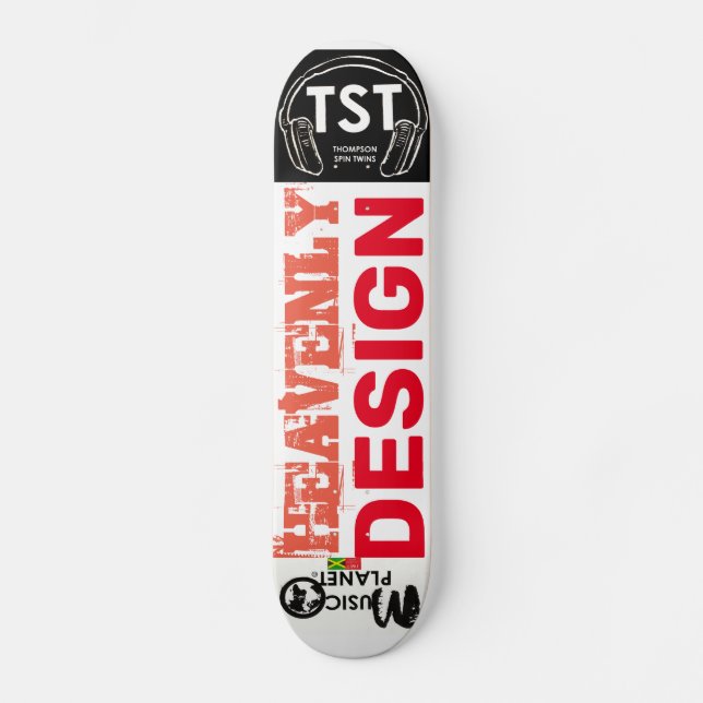 HIMMELSK DESIGN  OFFICIELL Skateboard (Framsida)