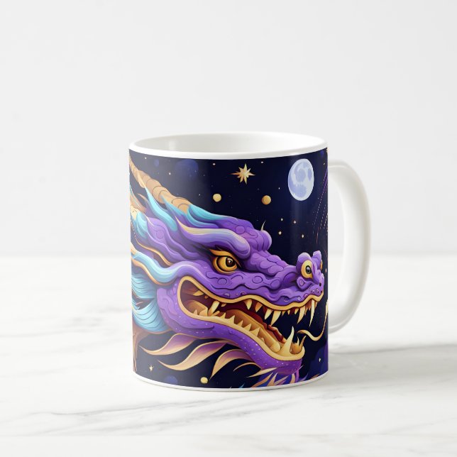 himmelsk drakkoppmugg kaffemugg (Framsida höger)