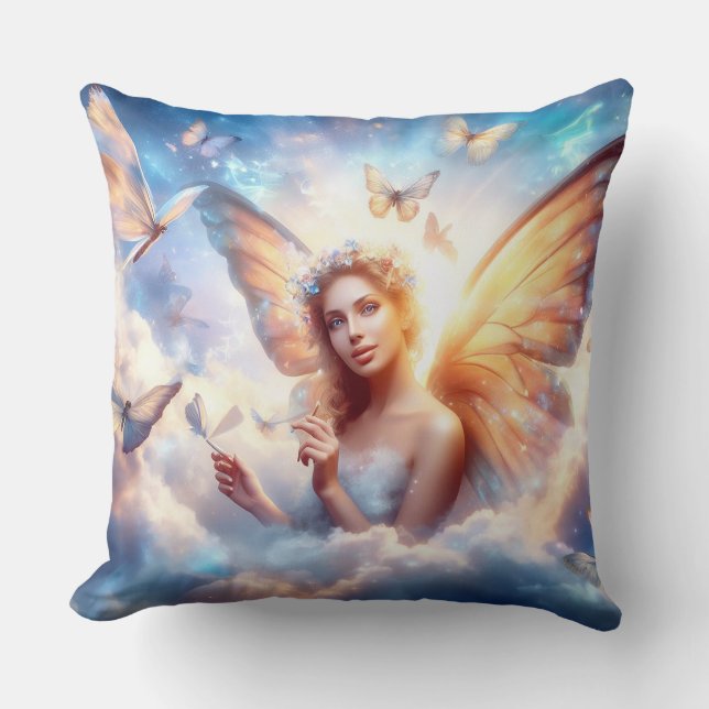 Himmelsk Fairy Pillow Kudde (Framsida)