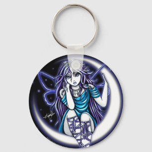 Himmelsk felik konst Keychain "för Venus måne" Nyckelring