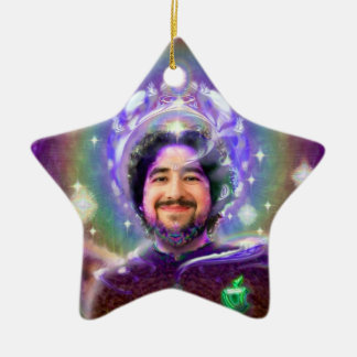 Himmelsk Fireballprydnad Julgransprydnad Keramik