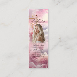 Himmelsk Garden of Ro Memorial Bookmark LIA003 Mini Visitkort