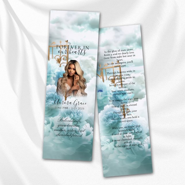 Himmelsk Garden of Ro Memorial Bookmark LIA004 Mini Visitkort (Skapare uppladdad)