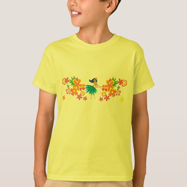 Himmelsk Hula! Band Girls T-Shirt (Framsida)