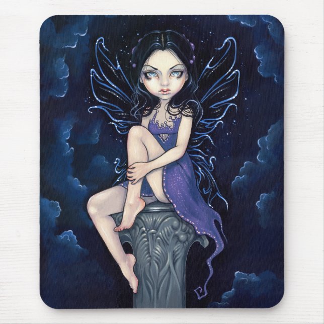 "Himmelsk Nightshade" Mousepad Musmatta (Framsidan)