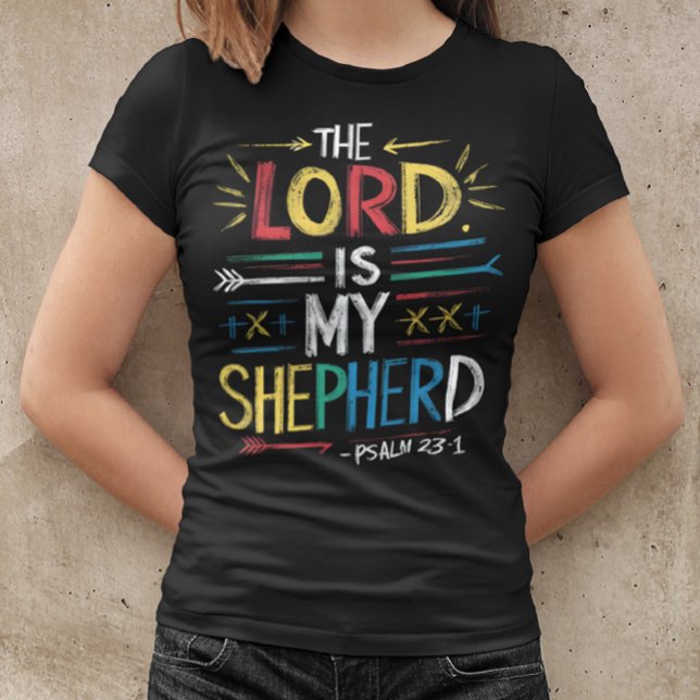 Himmelsk Shepherd: Bible Verse T Shirt (Skapare uppladdad)