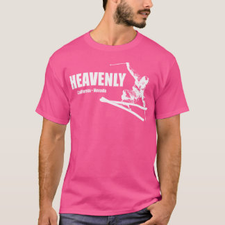 Himmelsk Ski Resort California Nevada Skier T Shirt
