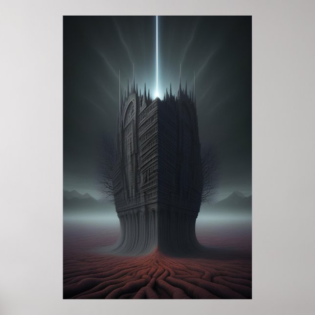 Himmelsk turmoil - eteral apokalypse poster (Framsidan)