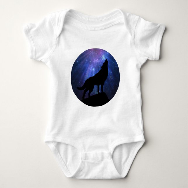 Himmelsk Varg T-shirt (Framsida)