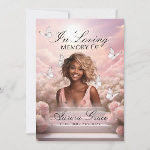 Himmelska batterier - HBM001-minneskort och Dikt Inbjudningar