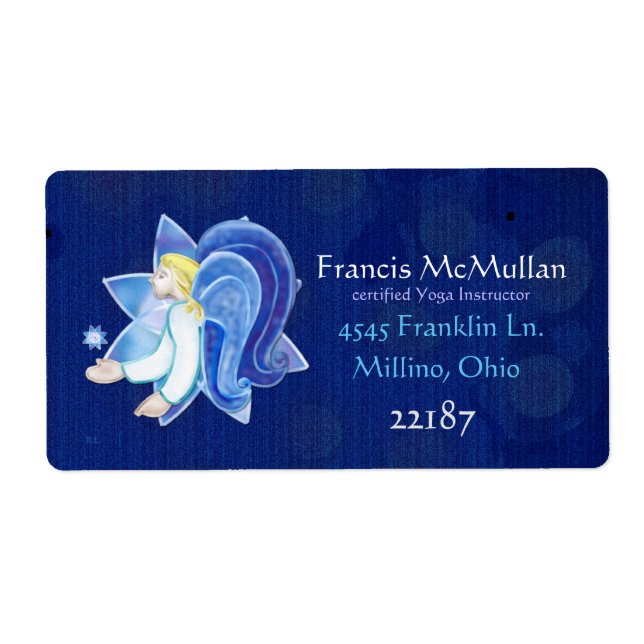 Himmelska beteenden Angel Folk Art STORE AFFÄRSVER Fraktsedel (Framsidan)