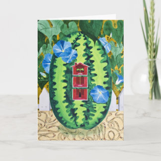 Himmelska blått av Catharine Kim Woodin Tack Kort