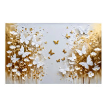 Himmelska, drömmande blommor och fjärilar #3