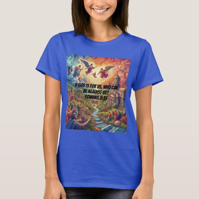 Himmelska floden t shirt (Framsida)