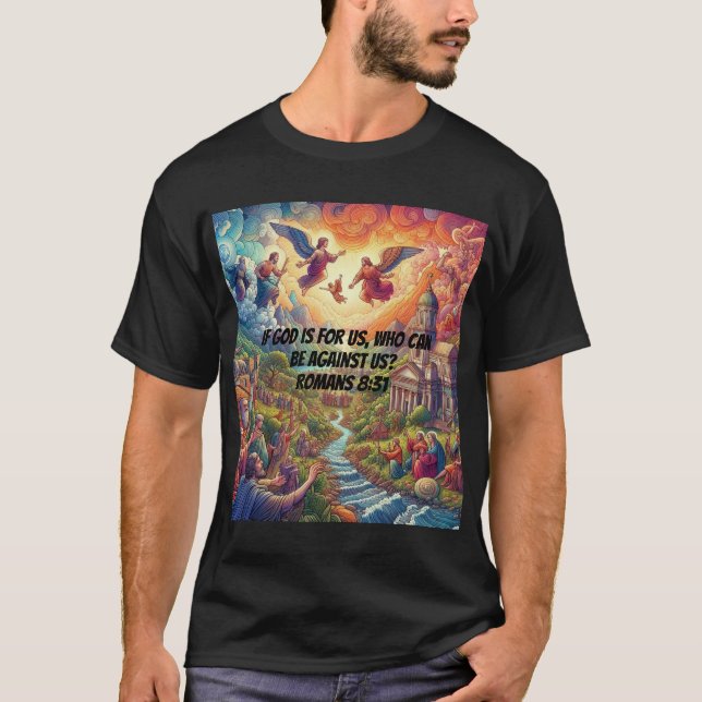 Himmelska floden t shirt (Framsida)