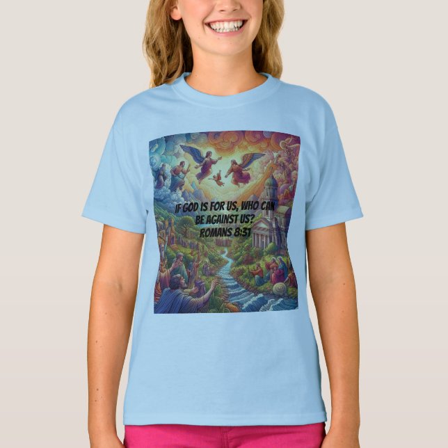 Himmelska floden t shirt (Framsida)