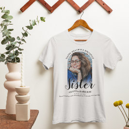 Himmelska födelsedagen i lycklig | Foto Memorial T Shirt