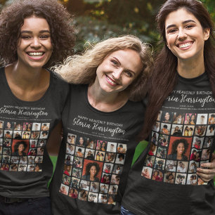 Himmelska födelsedagen i lycklig Memorial för fo T Shirt