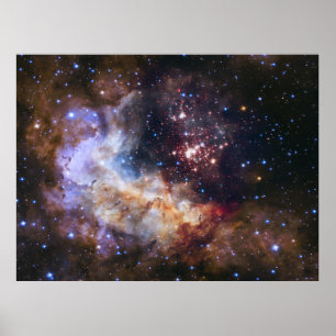 Himmelska fyrverkerier - Westerlund 2 Poster