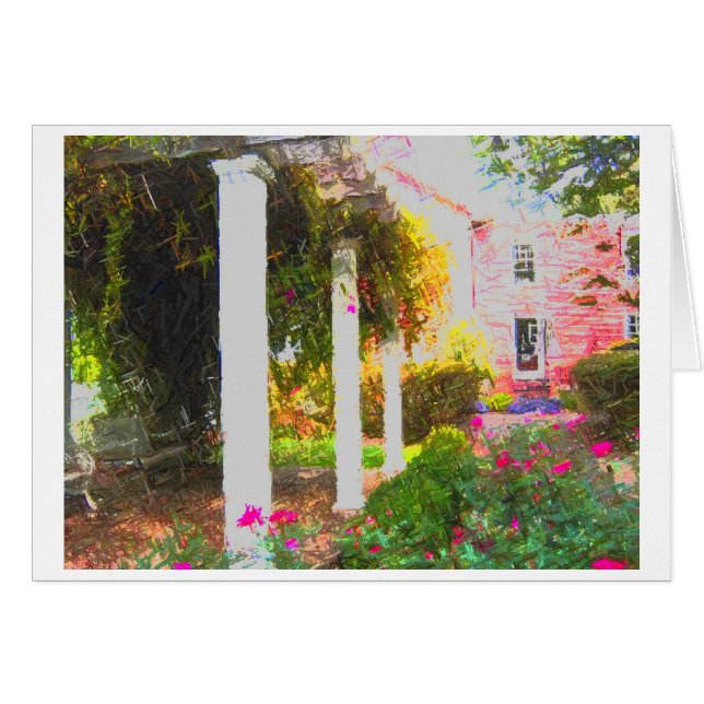 Himmelska Garden OBS Kort (Framsidan Horizontal)