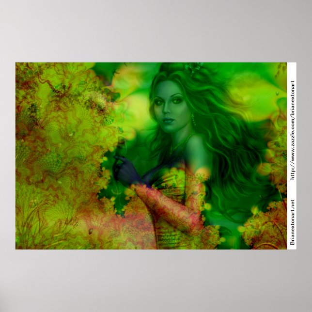 Himmelska Garden Poster (Framsidan)