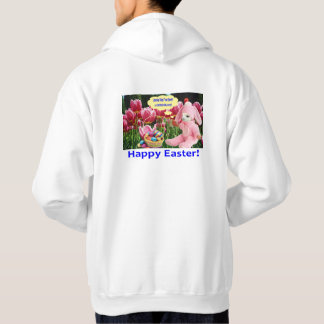 "Himmelska." Glad påsk. alpaca/bunny Hoodie