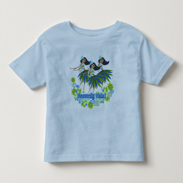 Himmelska Hula Småbarn T-Shirt (Framsida)