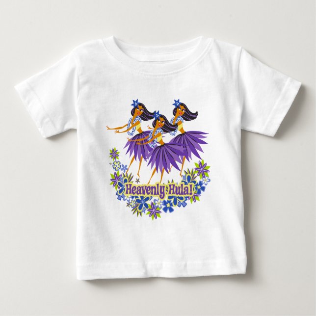 Himmelska Hula Småbarn T-Shirt (Framsida)