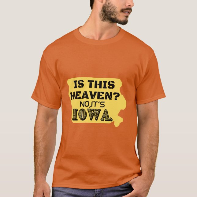 Himmelska Iowa T Shirt (Framsida)
