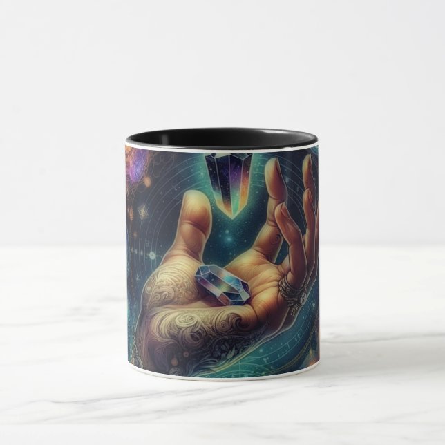 Himmelska Kristallen i Palmgalaxens Spacy Mugg (Center)