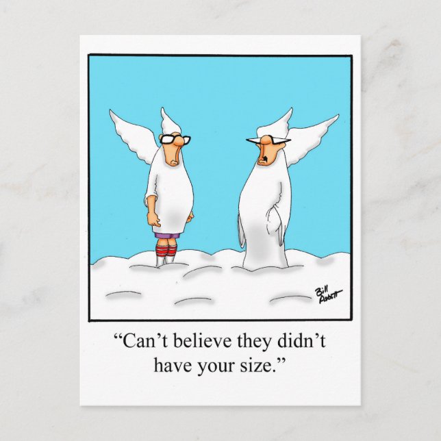 Himmelska Mode Faux Pas! Vykort (Framsida)