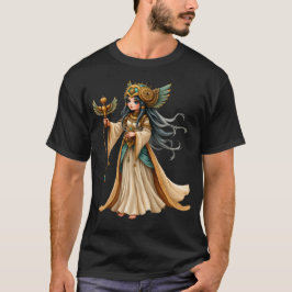 Himmelska Prästinnan av den Gyldene Pyramiden. T Shirt