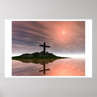 himmelska reflektioner poster