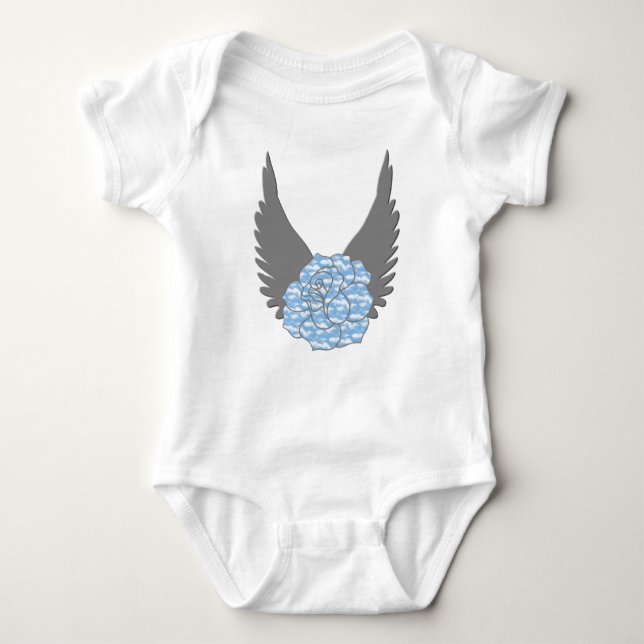Himmelska Ro Baby T-Shirt (Framsida)