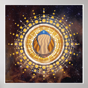 Himmelska Sands: Primordial banor Poster