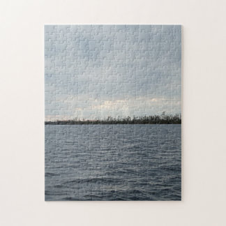 Himmelska spår - Solnedgång på Bäck vid Engelska v Pussel