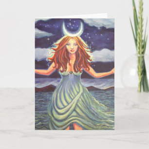 Himmelska tidningarnas drottning - Goddes Art Gree Kort
