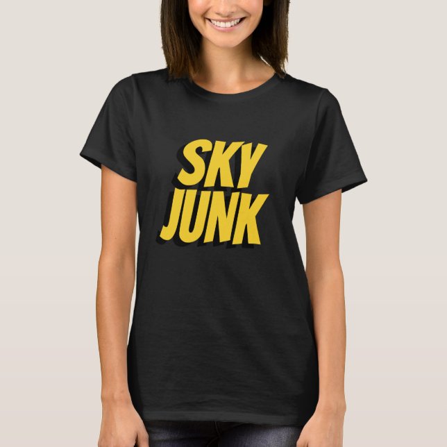 Himmelskräp Fallskärmshopp T Shirt (Framsida)
