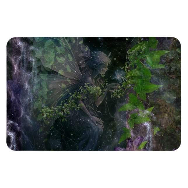 "Himmelskt rymdandealf"  Magnet (Horisontell)