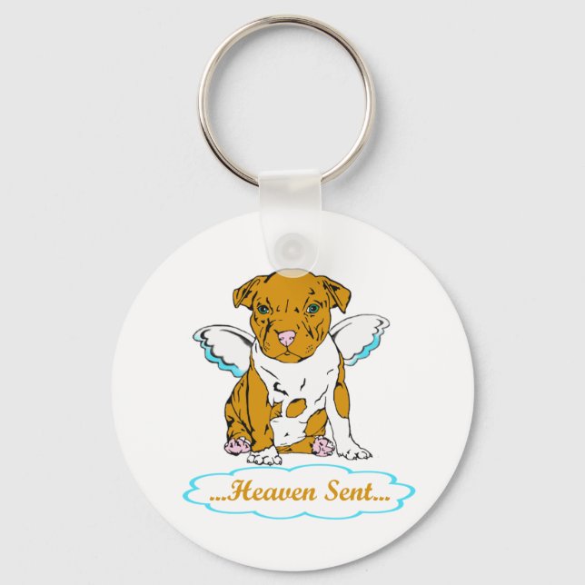 himmelskt skickat nyckelring (Framsida)