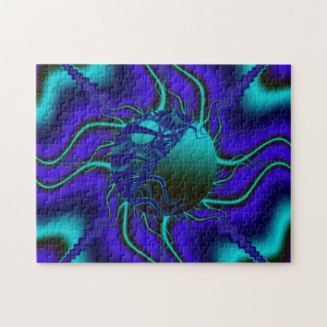 Himmelskt Spherepussel för Fractal Pussel (Horisontell)