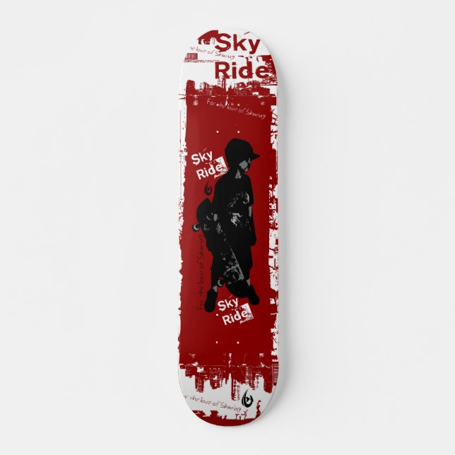 Himmelsritt Skateboard Bräda 20,5 Cm (Framsida)
