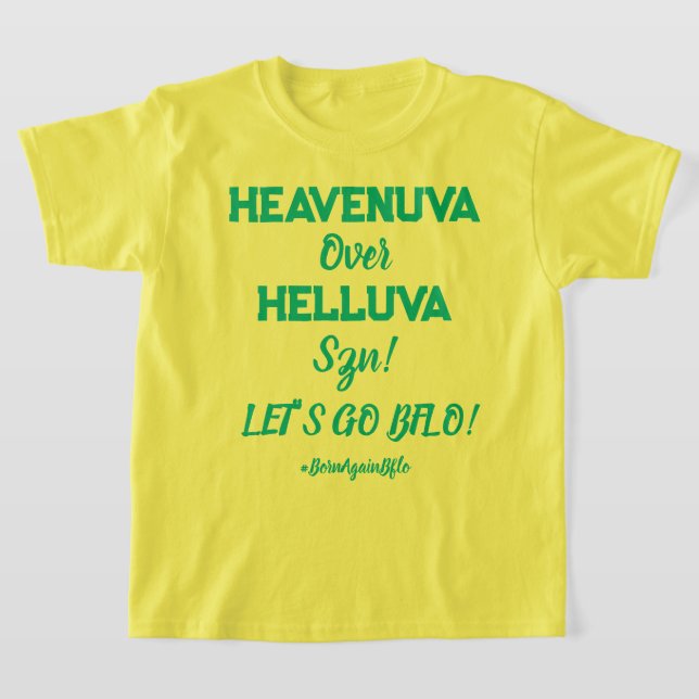 HIMMELUVA Över HELVETES Kids T Shirt (Laydown)