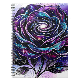 Himmlak Galaxy Ros Spiralnebulosa Anpassad Produkt Anteckningsbok