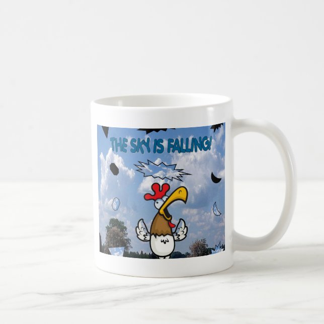 Himmlen faller!!! kaffemugg (Höger)
