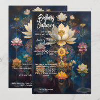 Himmlens ljus | Lotusblomsdesign